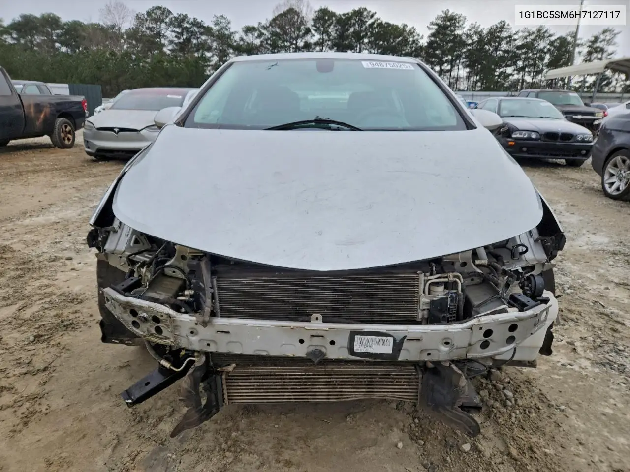 1G1BC5SM6H7127117 2017 Chevrolet Cruze Ls