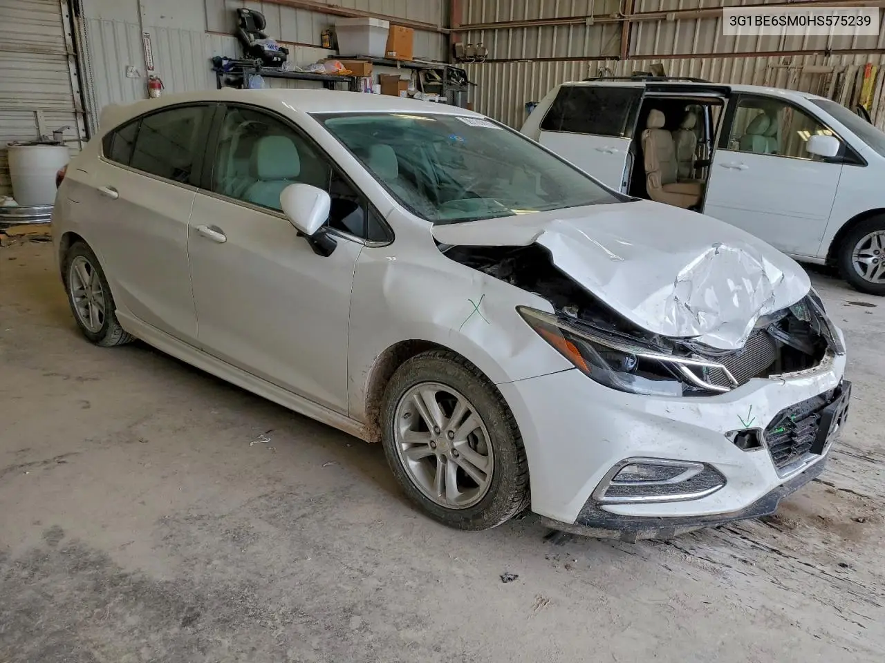 3G1BE6SM0HS575239 2017 Chevrolet Cruze Lt