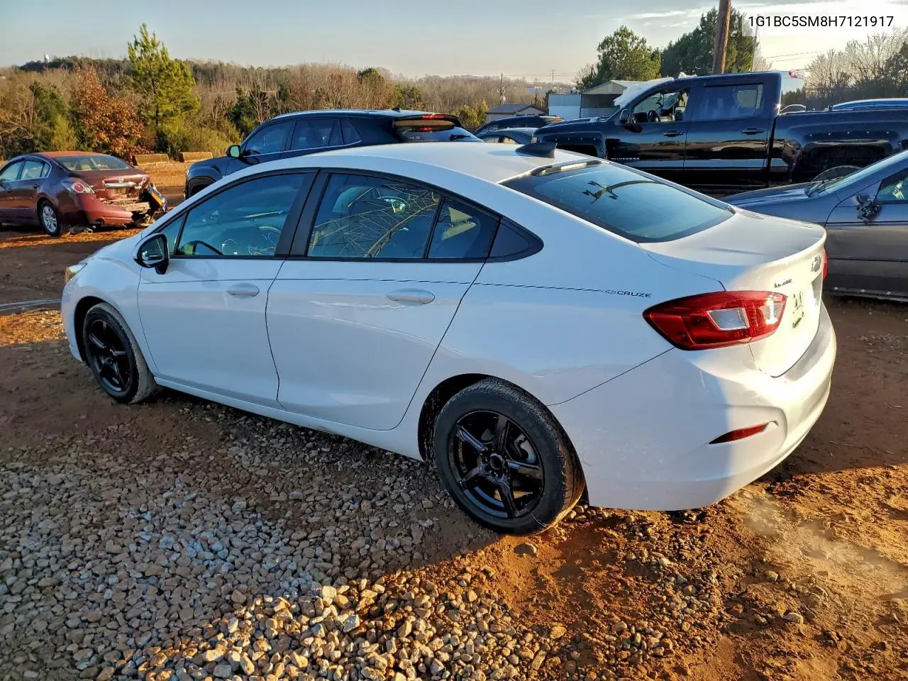 1G1BC5SM8H7121917 2017 Chevrolet Cruze Ls