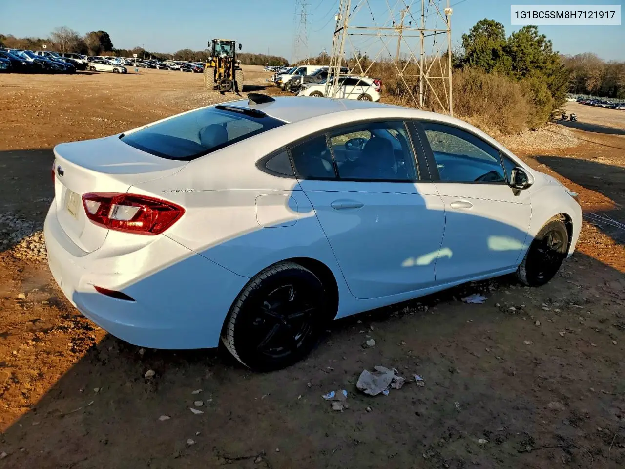 1G1BC5SM8H7121917 2017 Chevrolet Cruze Ls