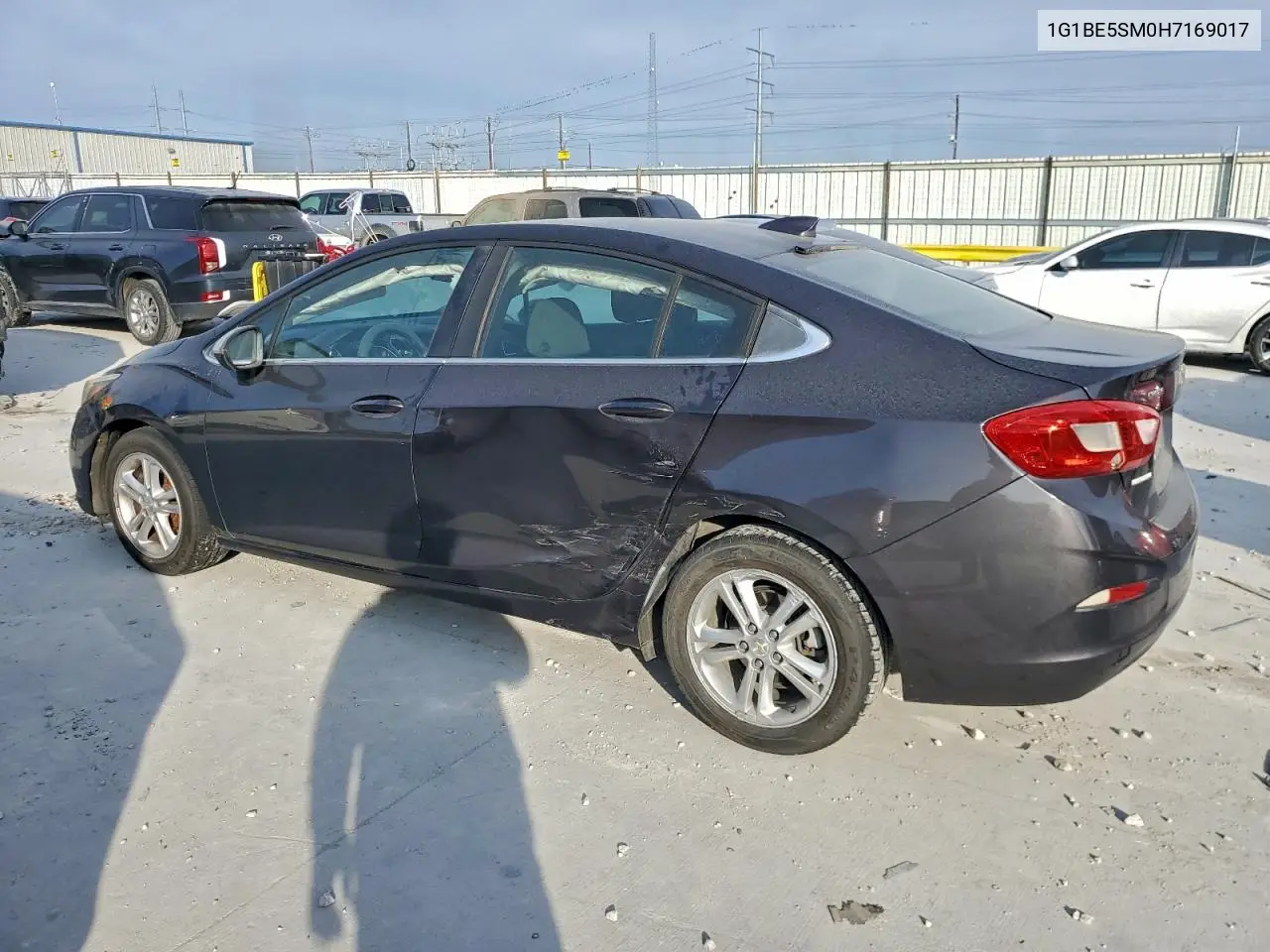 1G1BE5SM0H7169017 2017 Chevrolet Cruze Lt