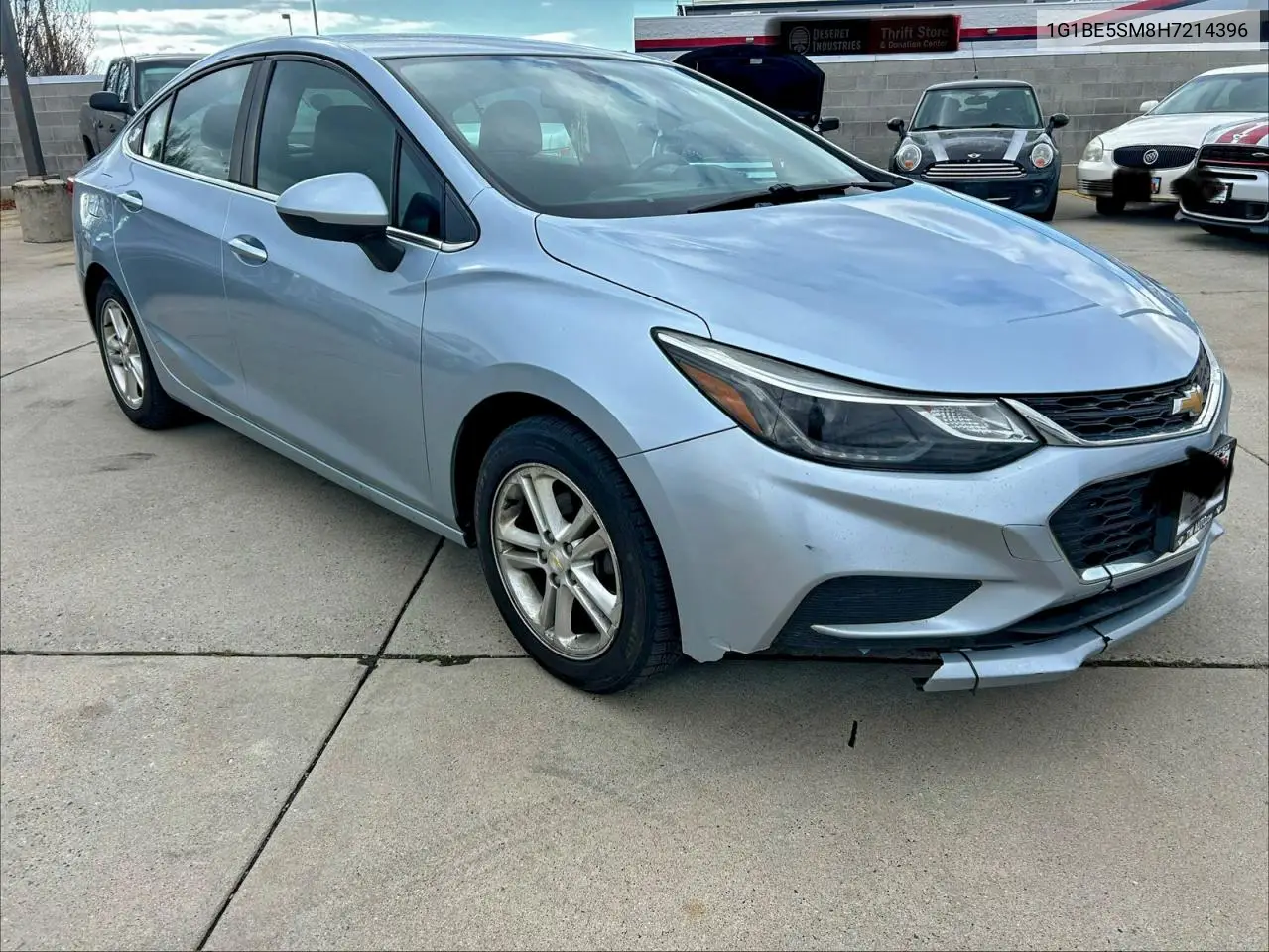 1G1BE5SM8H7214396 2017 Chevrolet Cruze Lt