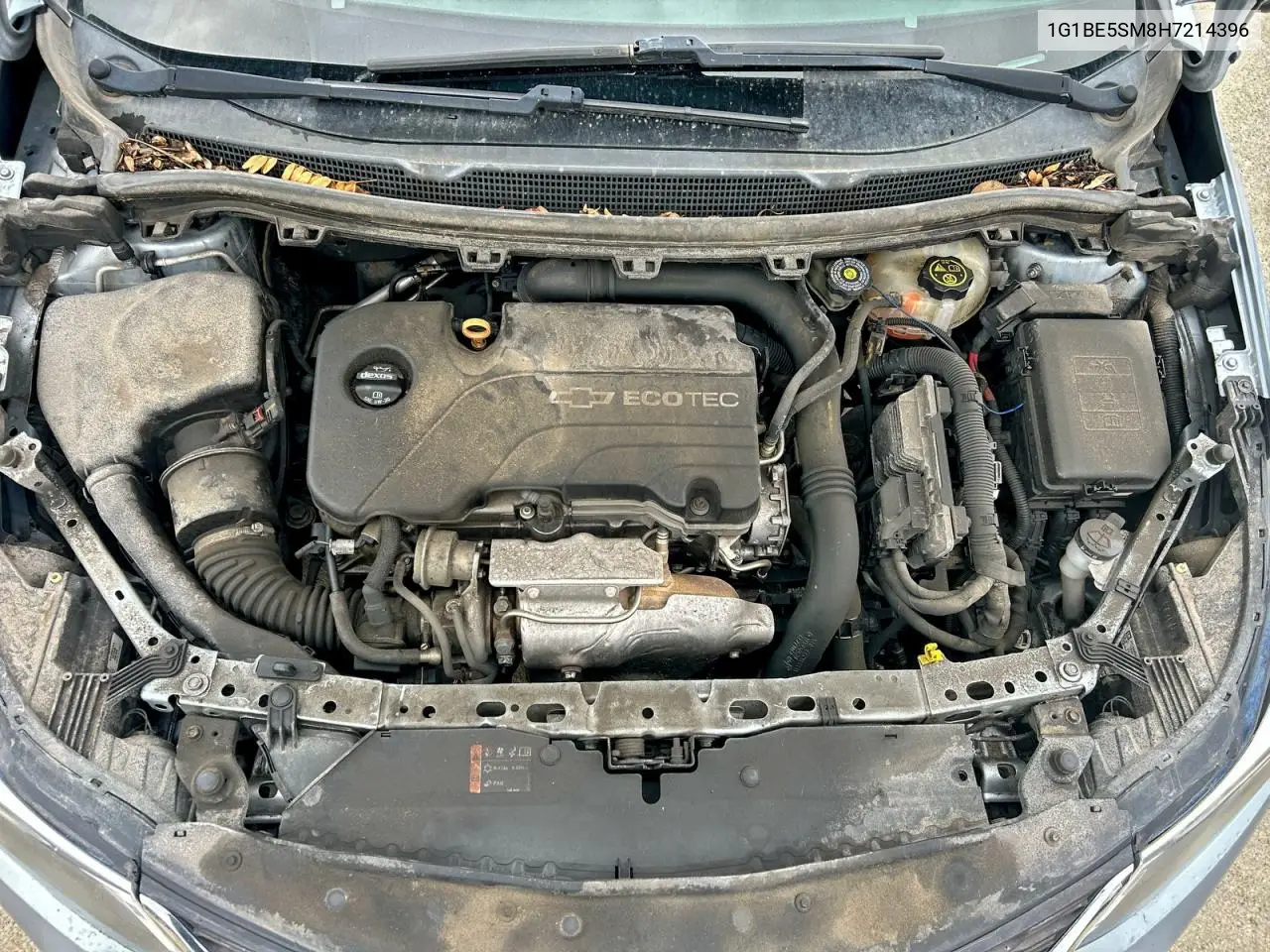 1G1BE5SM8H7214396 2017 Chevrolet Cruze Lt