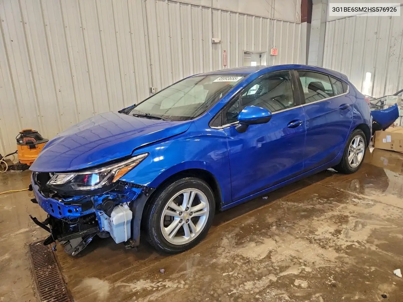 3G1BE6SM2HS576926 2017 Chevrolet Cruze Lt