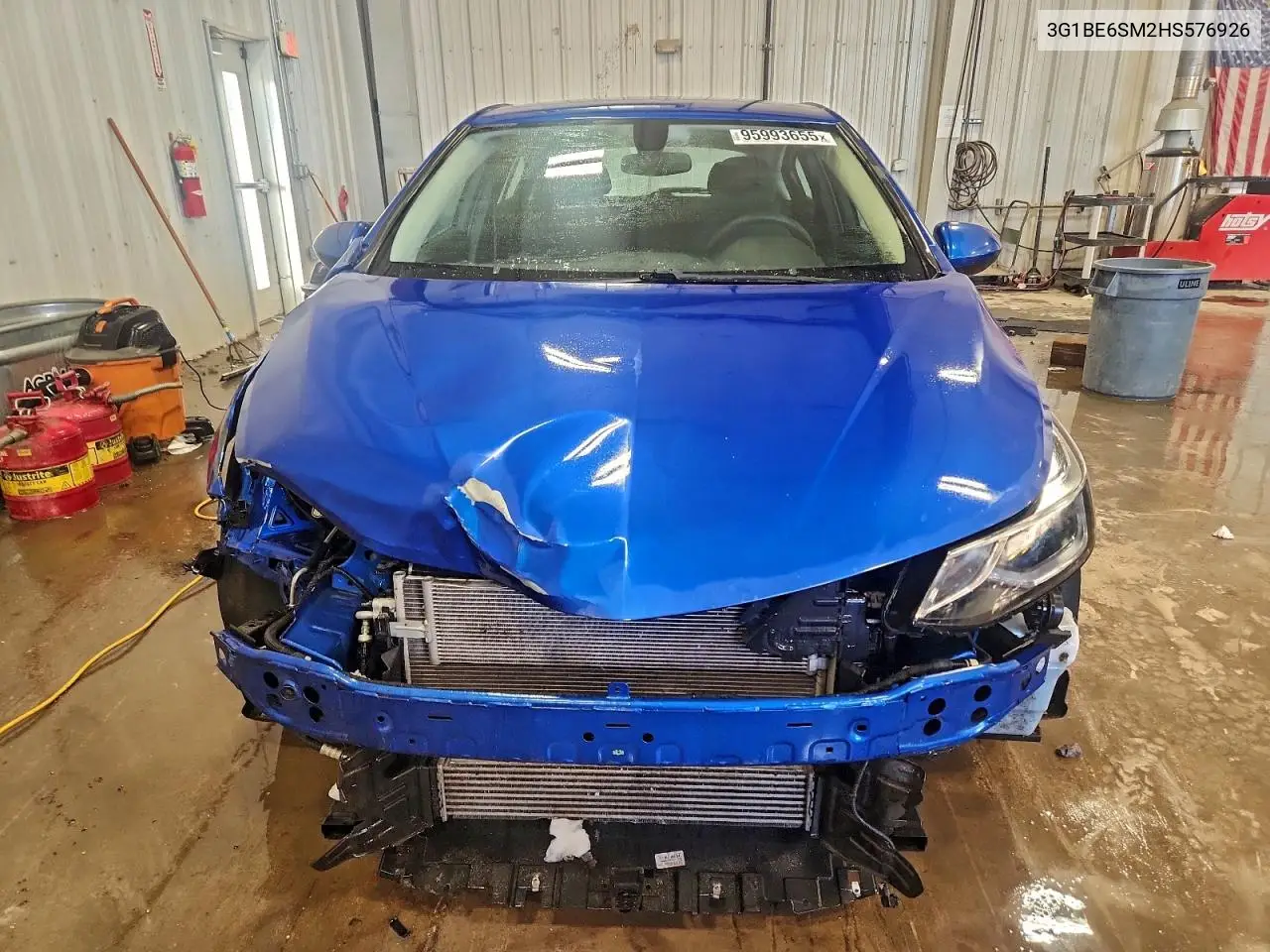 3G1BE6SM2HS576926 2017 Chevrolet Cruze Lt