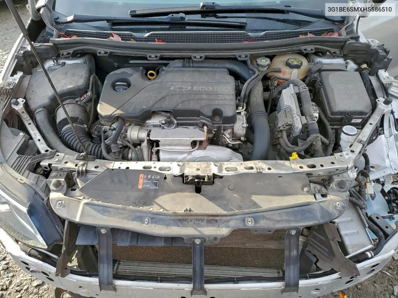 3G1BE6SMXHS586510 2017 Chevrolet Cruze Lt