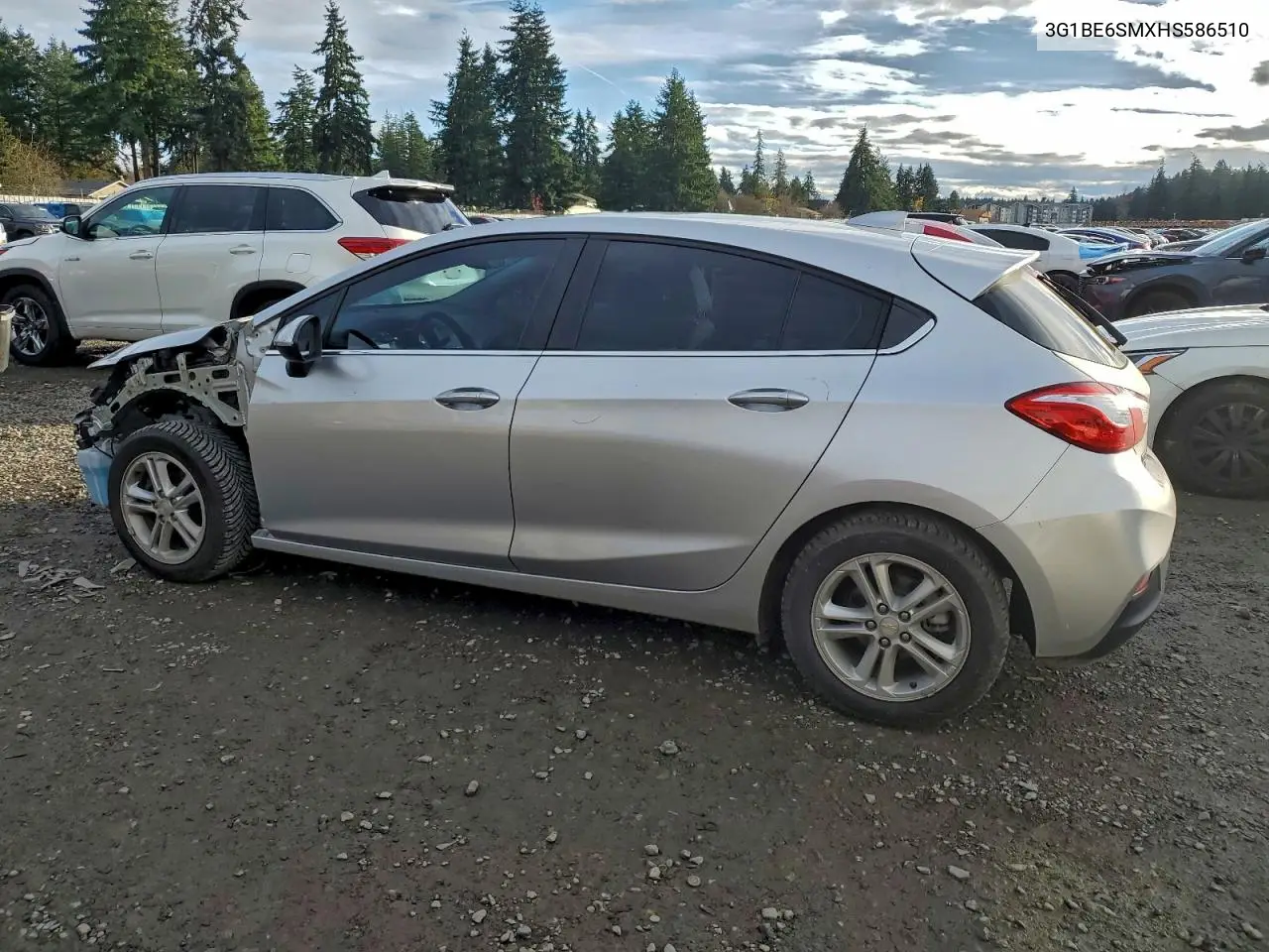 3G1BE6SMXHS586510 2017 Chevrolet Cruze Lt