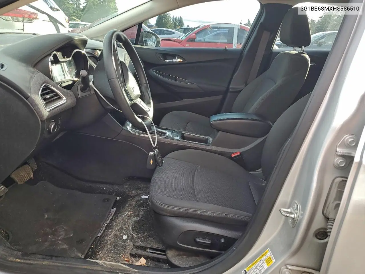 3G1BE6SMXHS586510 2017 Chevrolet Cruze Lt