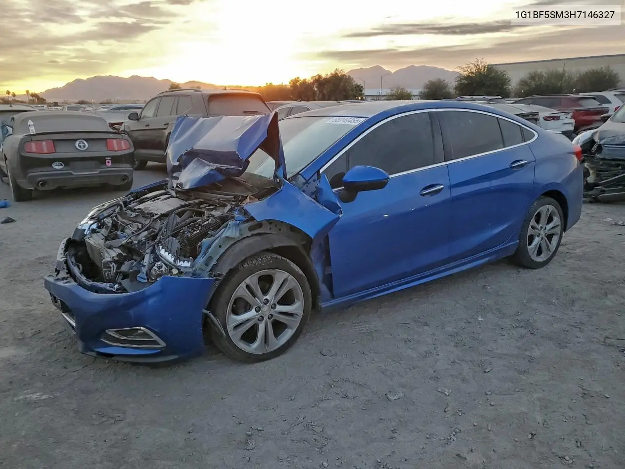 1G1BF5SM3H7146327 2017 Chevrolet Cruze Premier