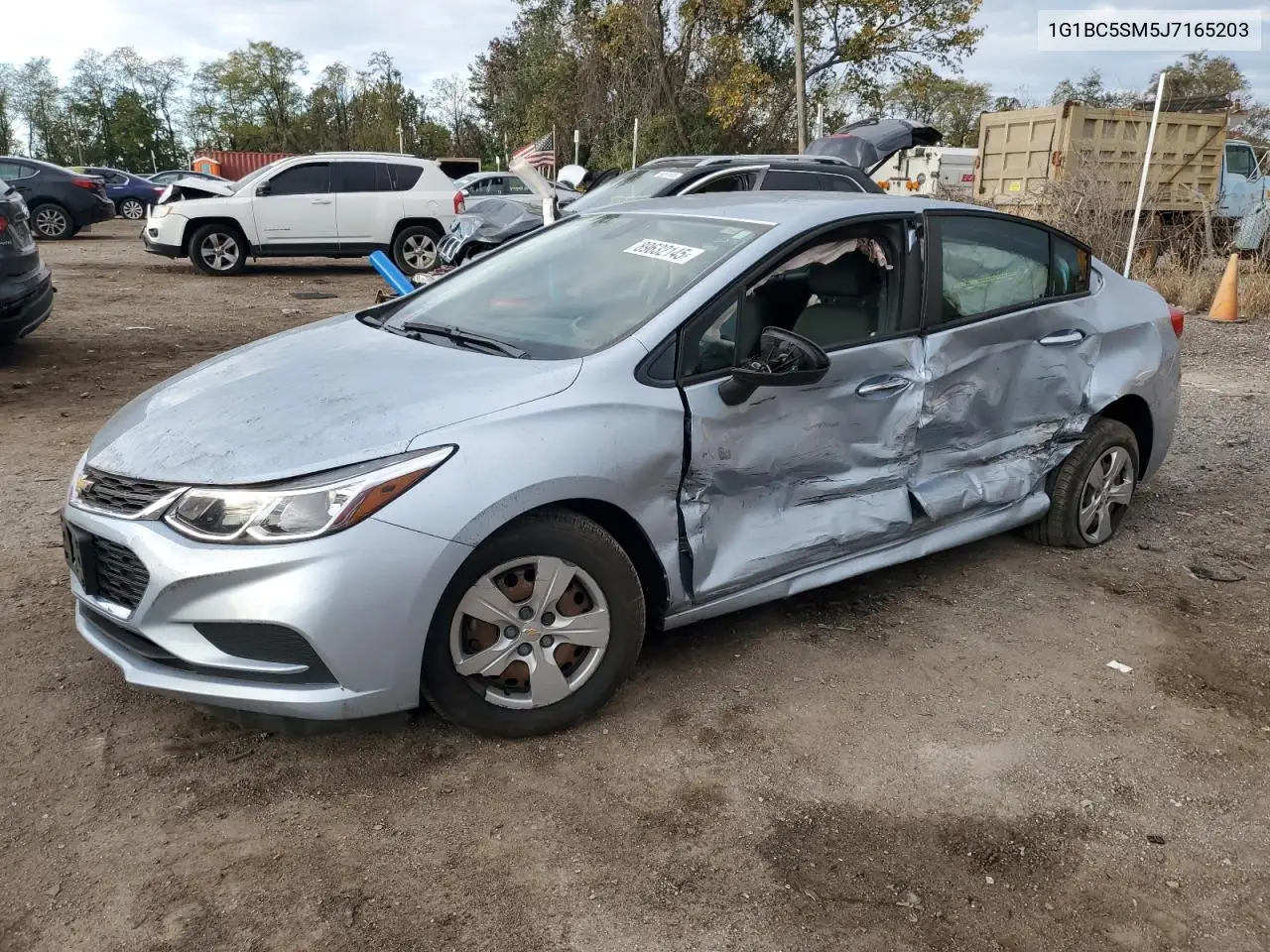 1G1BC5SM5J7165203 2018 Chevrolet Cruze Ls
