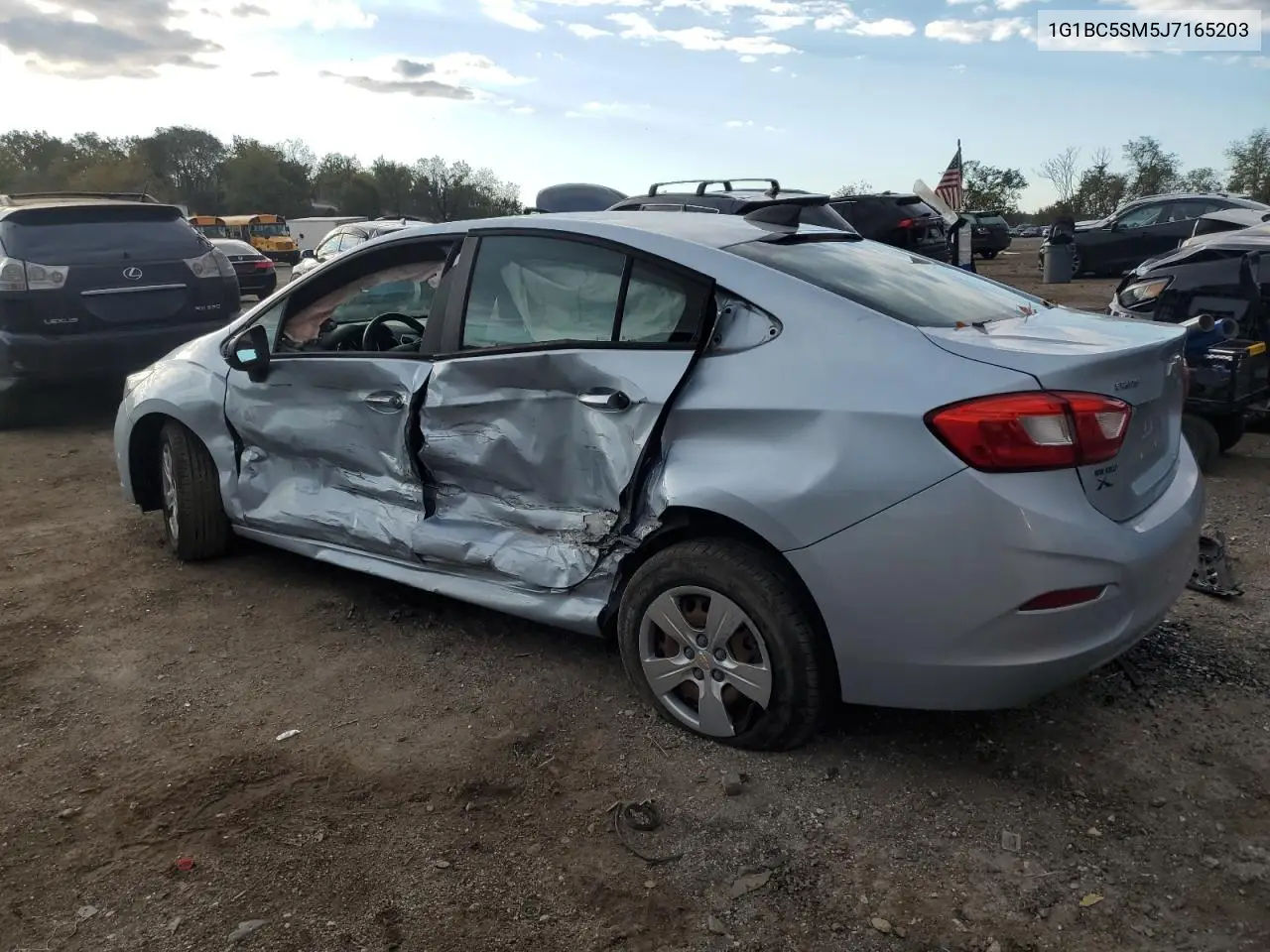 1G1BC5SM5J7165203 2018 Chevrolet Cruze Ls