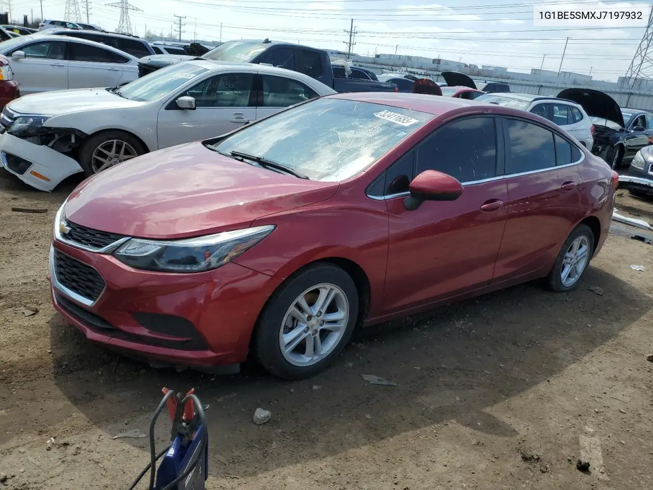 1G1BE5SMXJ7197932 2018 Chevrolet Cruze Lt