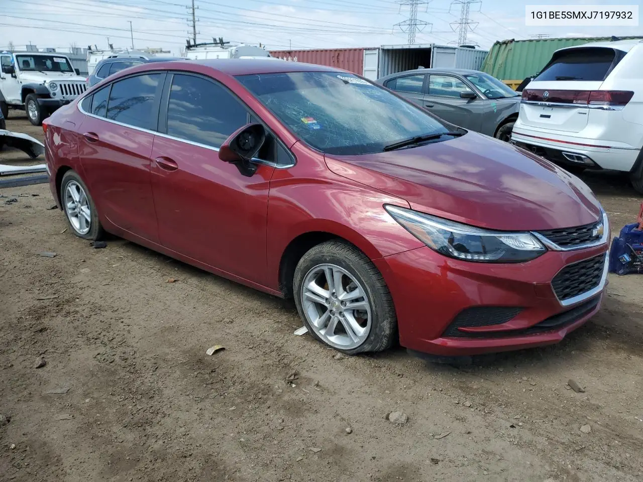 1G1BE5SMXJ7197932 2018 Chevrolet Cruze Lt