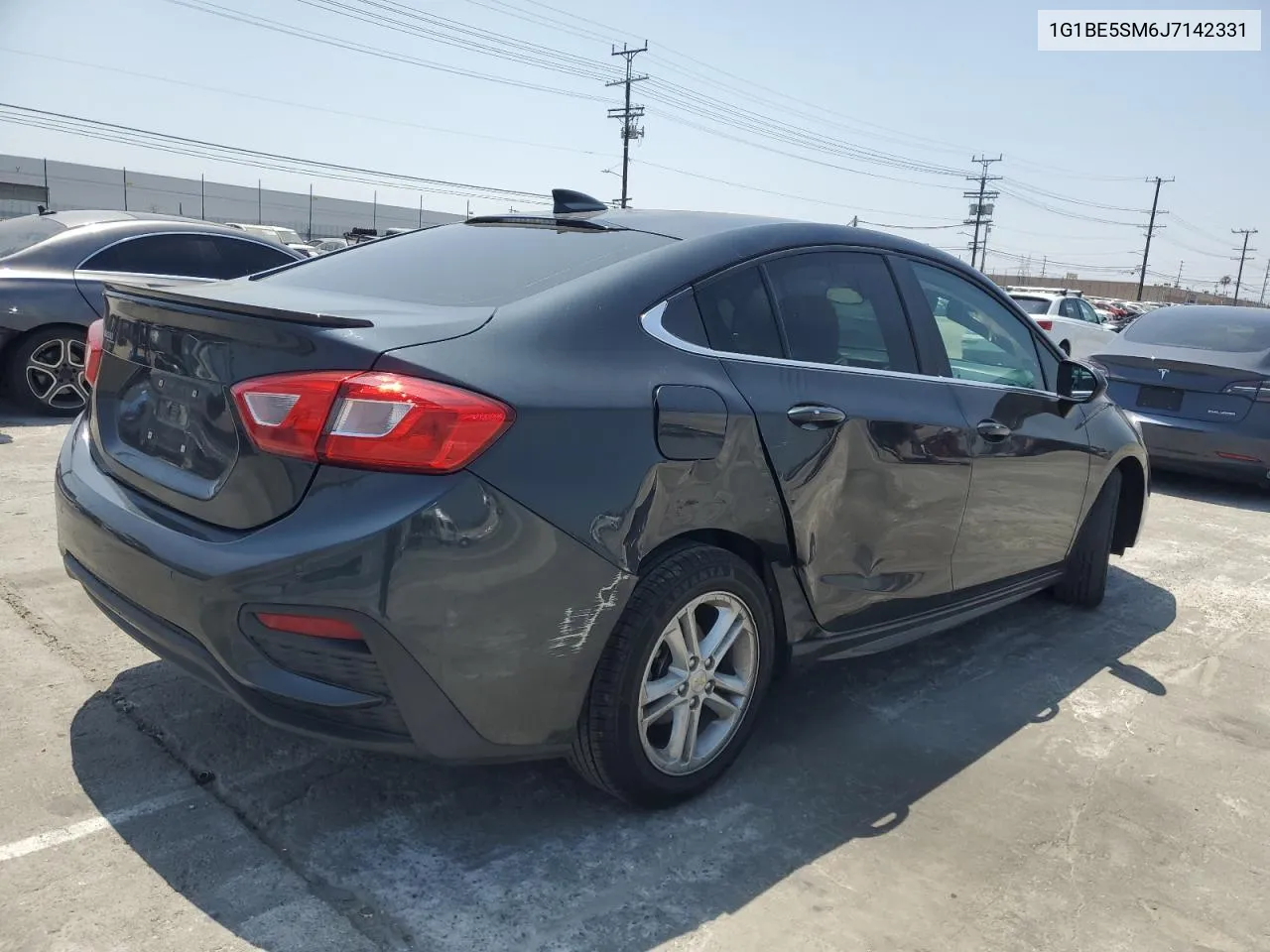 2018 Chevrolet Cruze Lt VIN: 1G1BE5SM6J7142331 Lot: 57061834