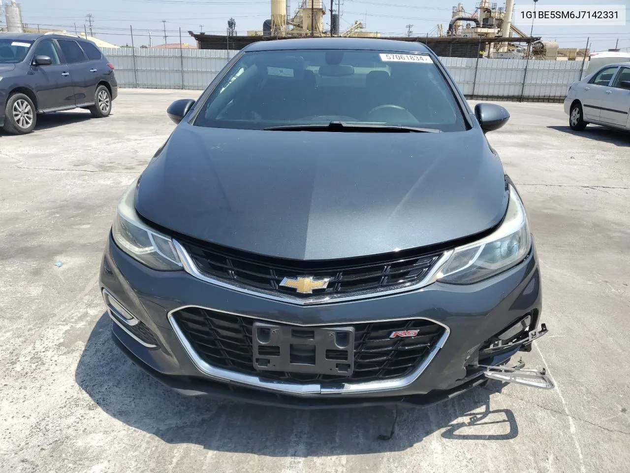 2018 Chevrolet Cruze Lt VIN: 1G1BE5SM6J7142331 Lot: 57061834