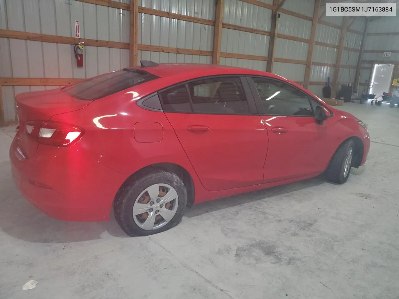 1G1BC5SM1J7163884 2018 Chevrolet Cruze Ls