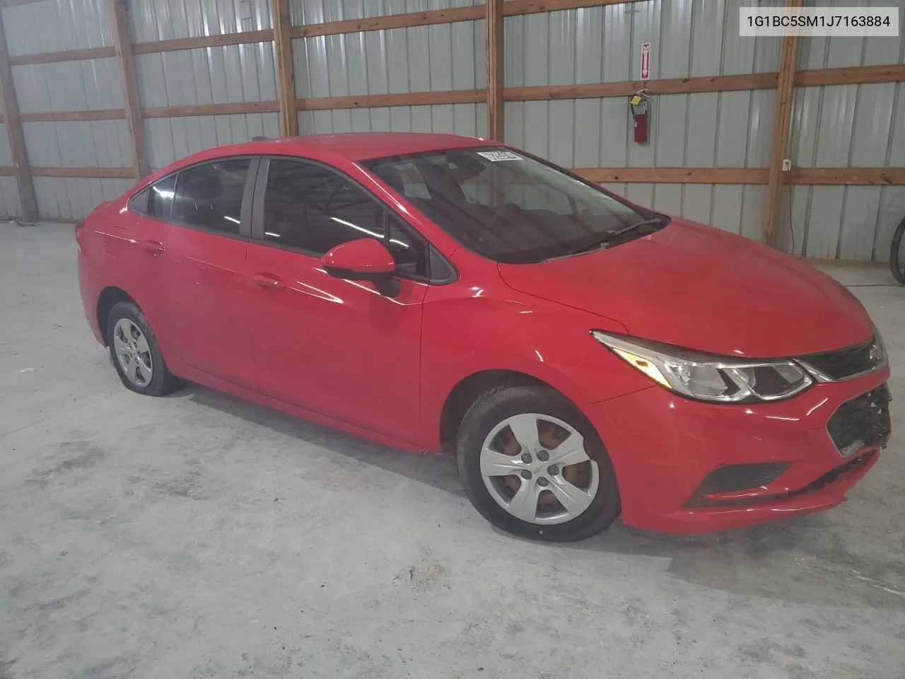 1G1BC5SM1J7163884 2018 Chevrolet Cruze Ls