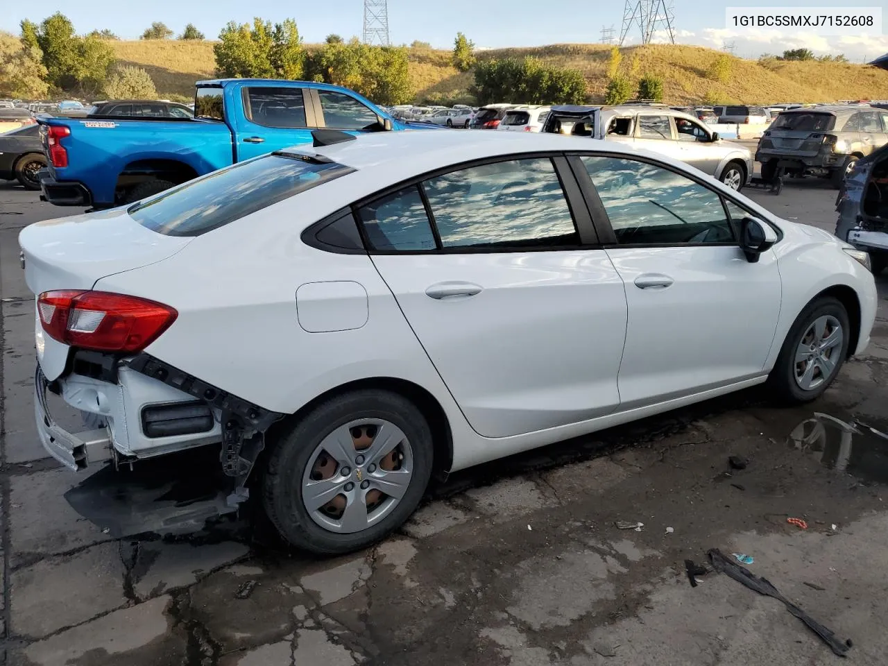 2018 Chevrolet Cruze Ls VIN: 1G1BC5SMXJ7152608 Lot: 71836184