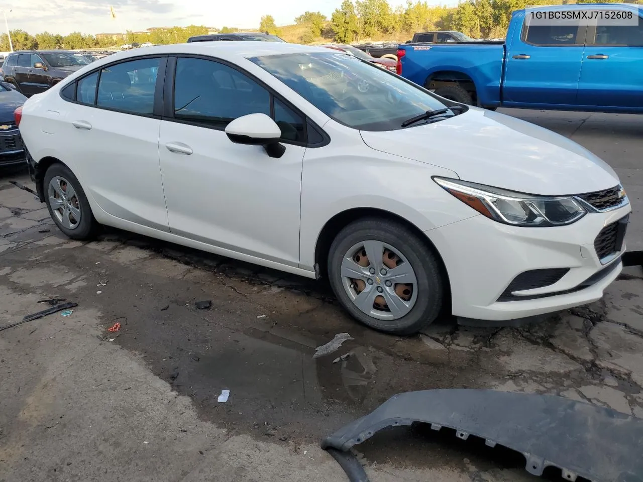 2018 Chevrolet Cruze Ls VIN: 1G1BC5SMXJ7152608 Lot: 71836184