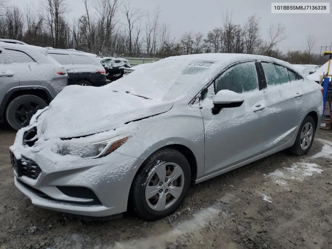 1G1BB5SM8J7136328 2018 Chevrolet Cruze Ls