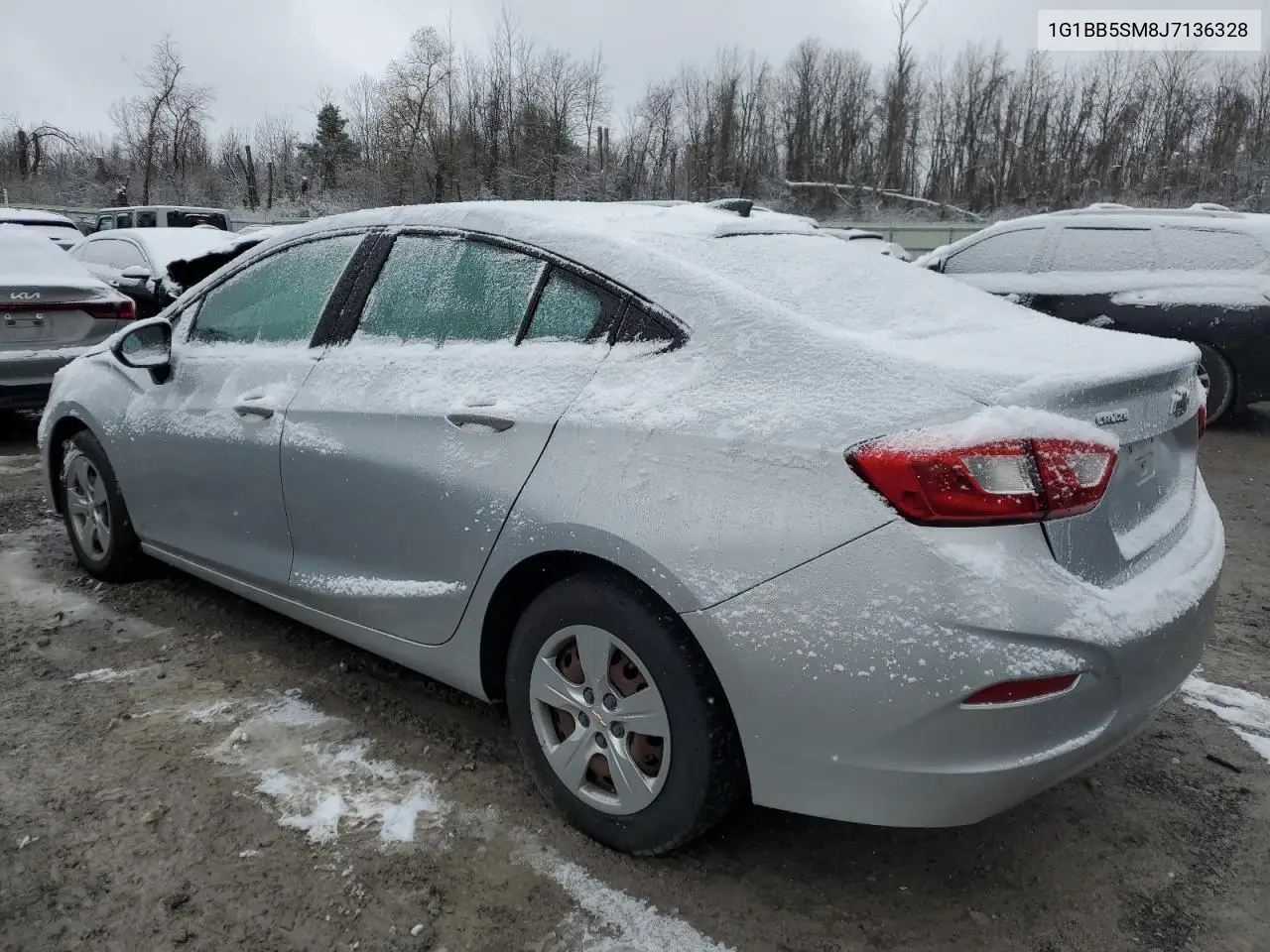 1G1BB5SM8J7136328 2018 Chevrolet Cruze Ls