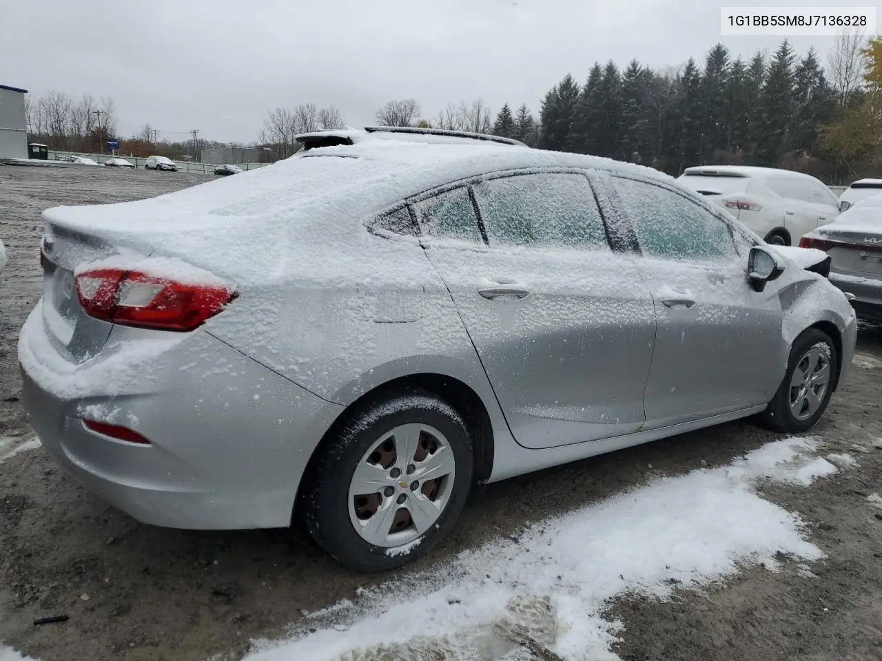 1G1BB5SM8J7136328 2018 Chevrolet Cruze Ls