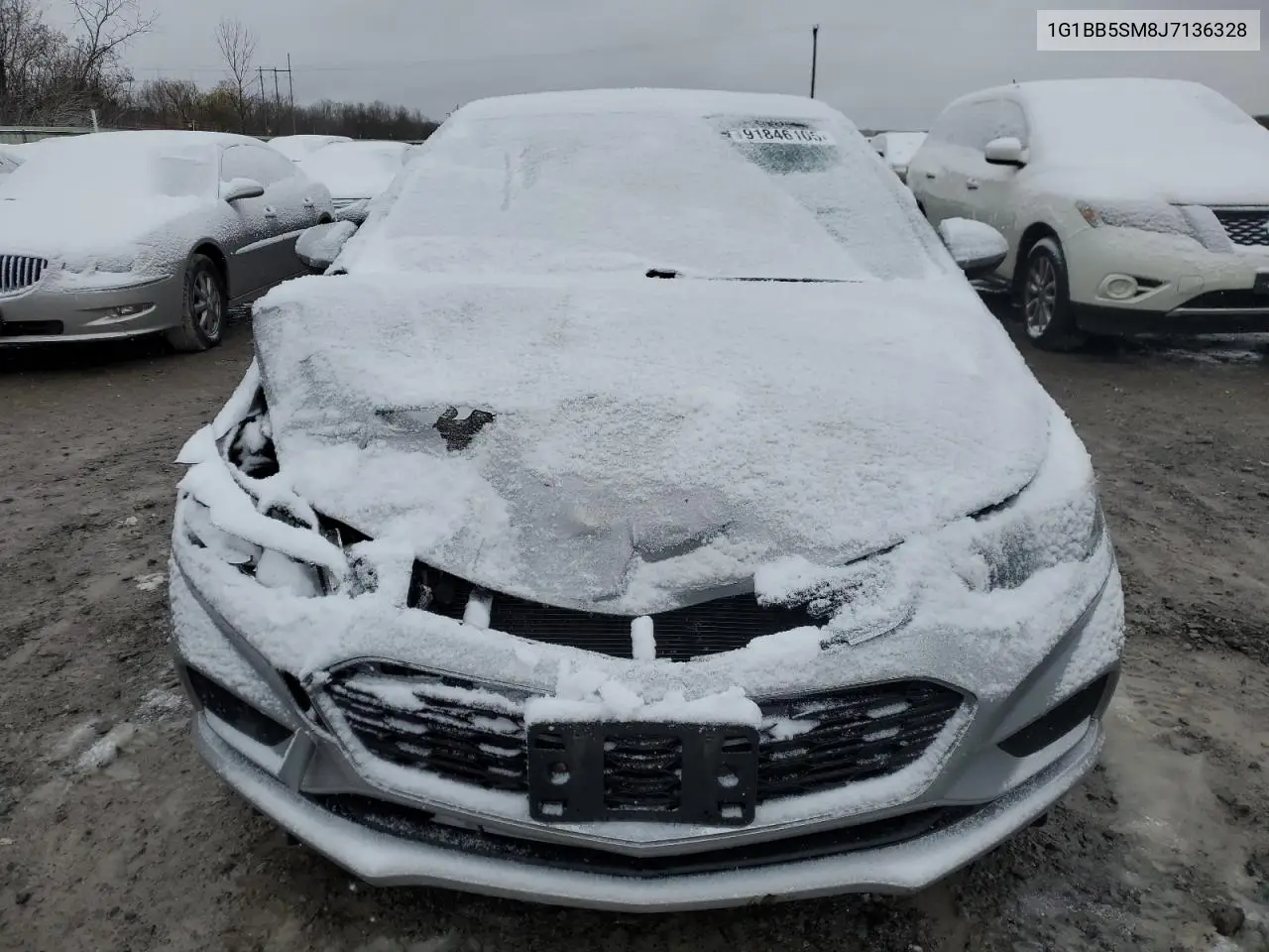 1G1BB5SM8J7136328 2018 Chevrolet Cruze Ls