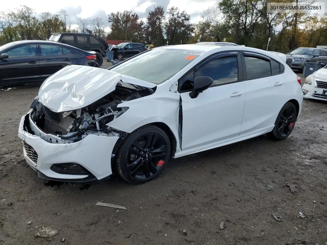 3G1BE6SM0JS652861 2018 Chevrolet Cruze Lt