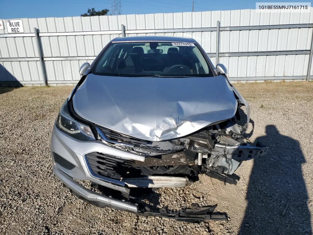1G1BE5SM9J7161715 2018 Chevrolet Cruze Lt