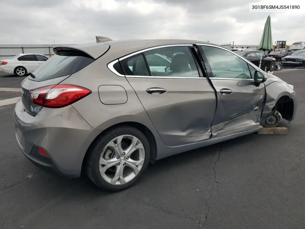 3G1BF6SM4JS541890 2018 Chevrolet Cruze Premier