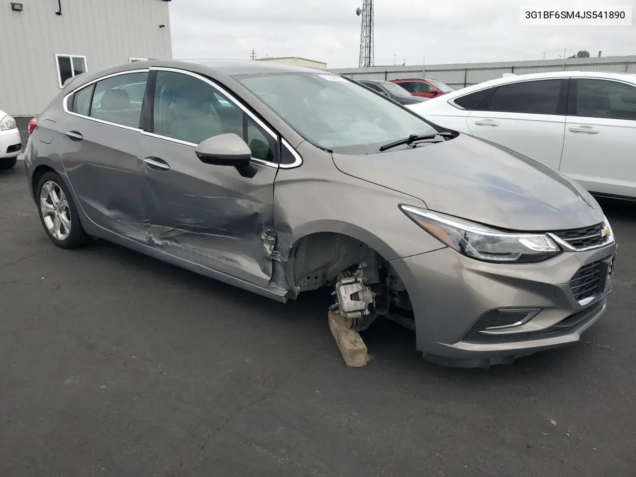 3G1BF6SM4JS541890 2018 Chevrolet Cruze Premier