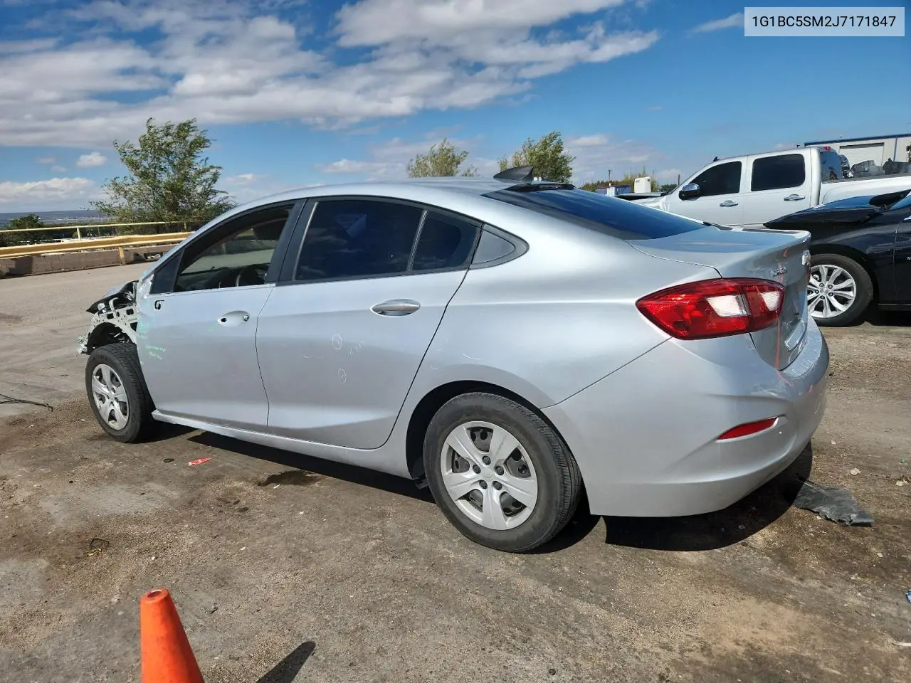 1G1BC5SM2J7171847 2018 Chevrolet Cruze Ls