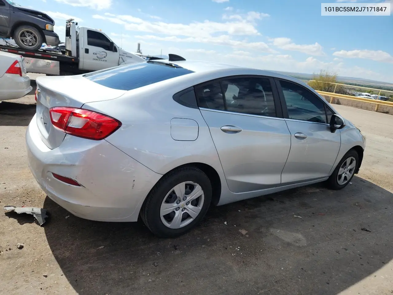 1G1BC5SM2J7171847 2018 Chevrolet Cruze Ls