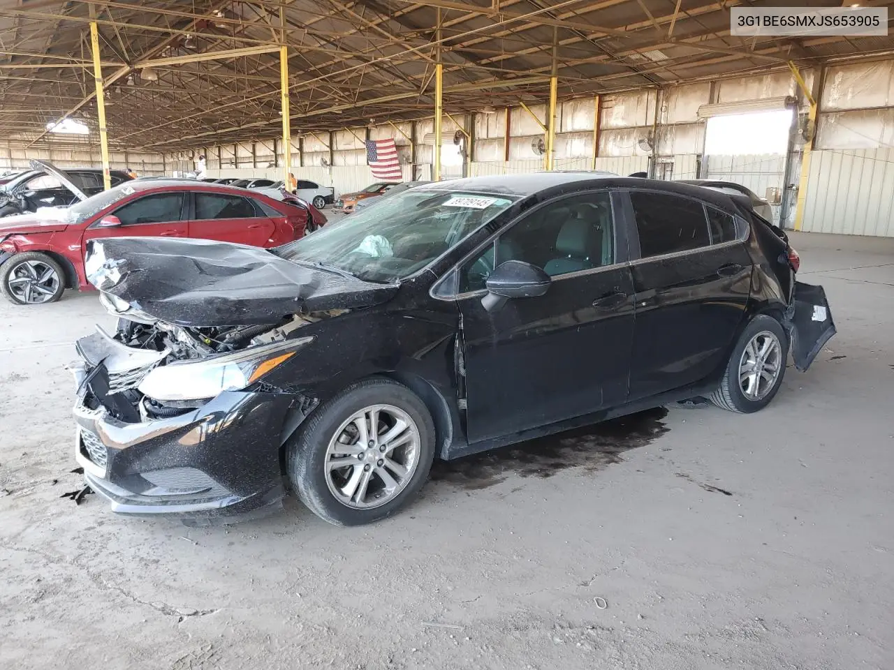 3G1BE6SMXJS653905 2018 Chevrolet Cruze Lt