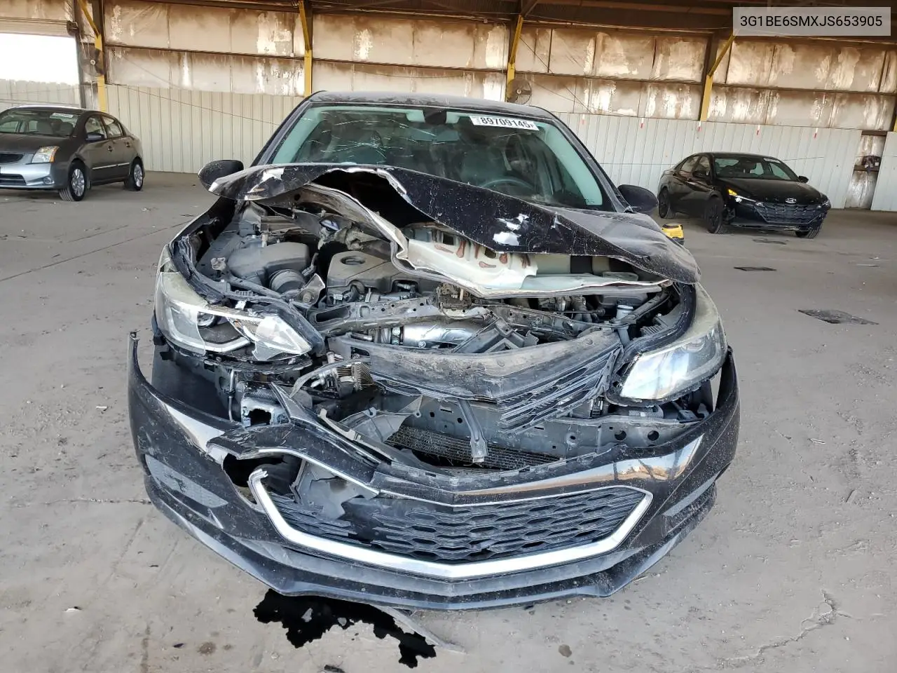 3G1BE6SMXJS653905 2018 Chevrolet Cruze Lt