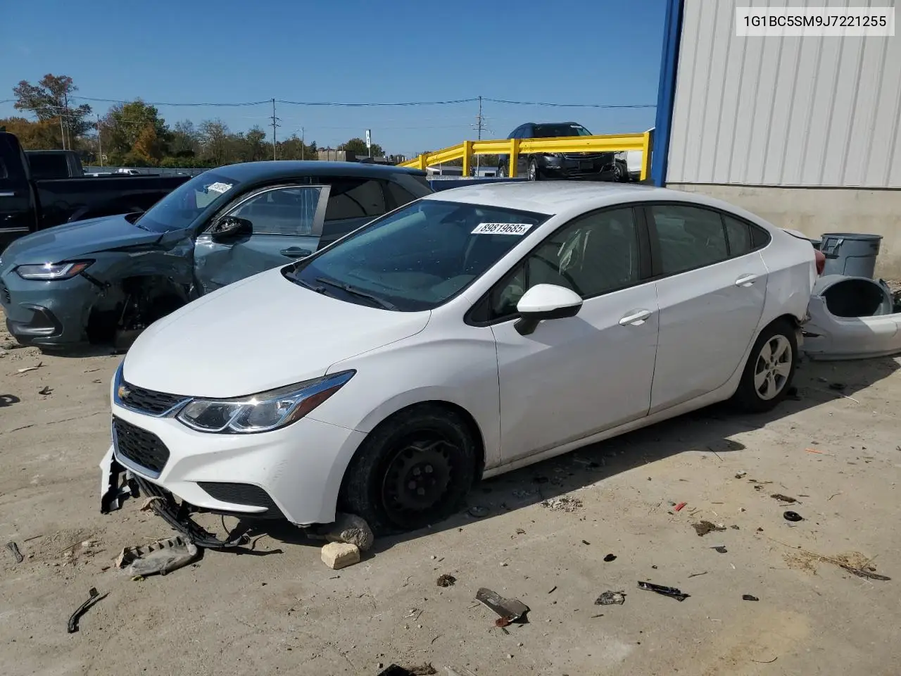 1G1BC5SM9J7221255 2018 Chevrolet Cruze Ls