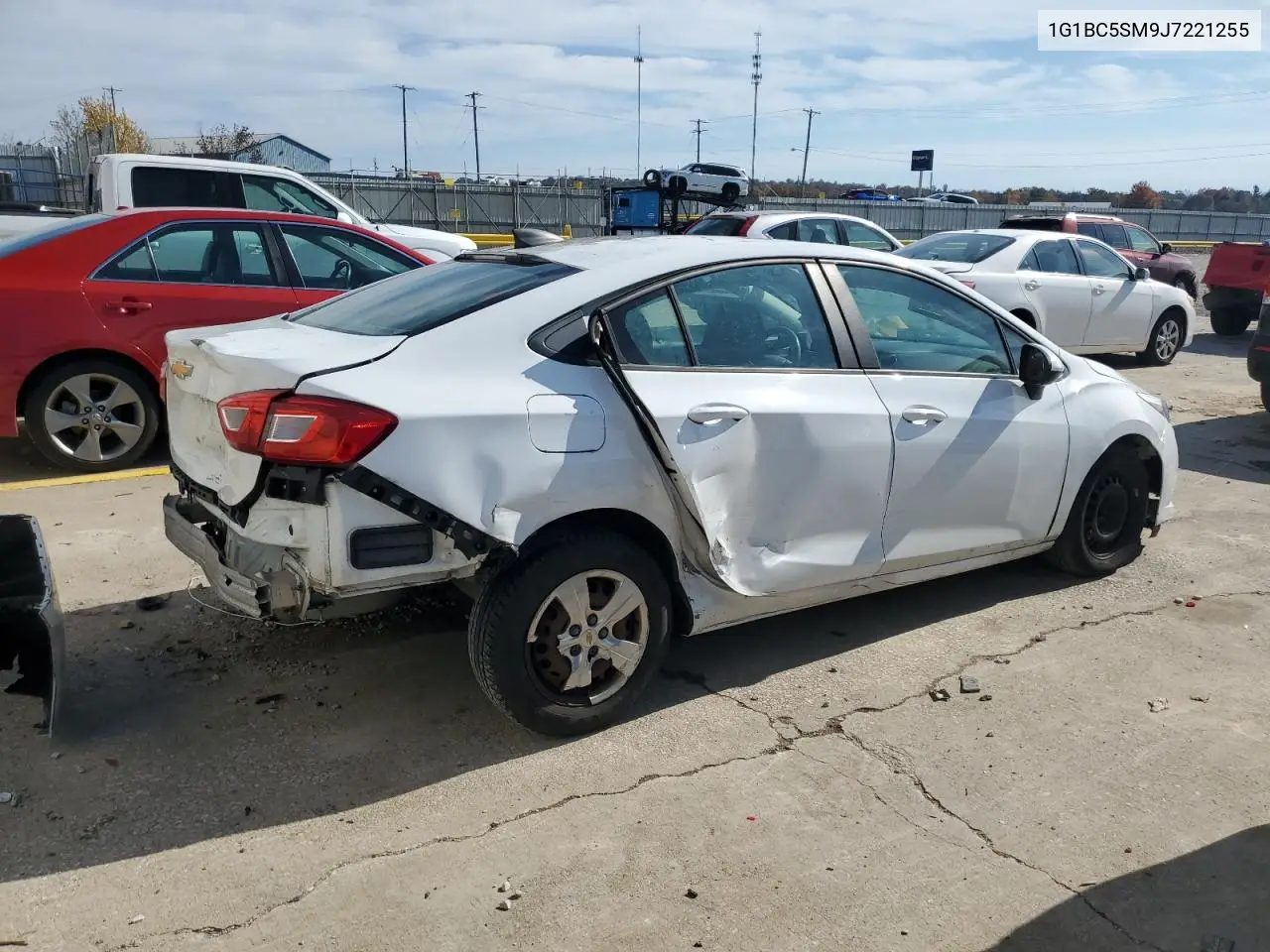 1G1BC5SM9J7221255 2018 Chevrolet Cruze Ls