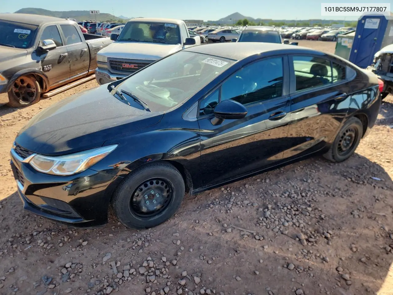 1G1BC5SM9J7177807 2018 Chevrolet Cruze Ls