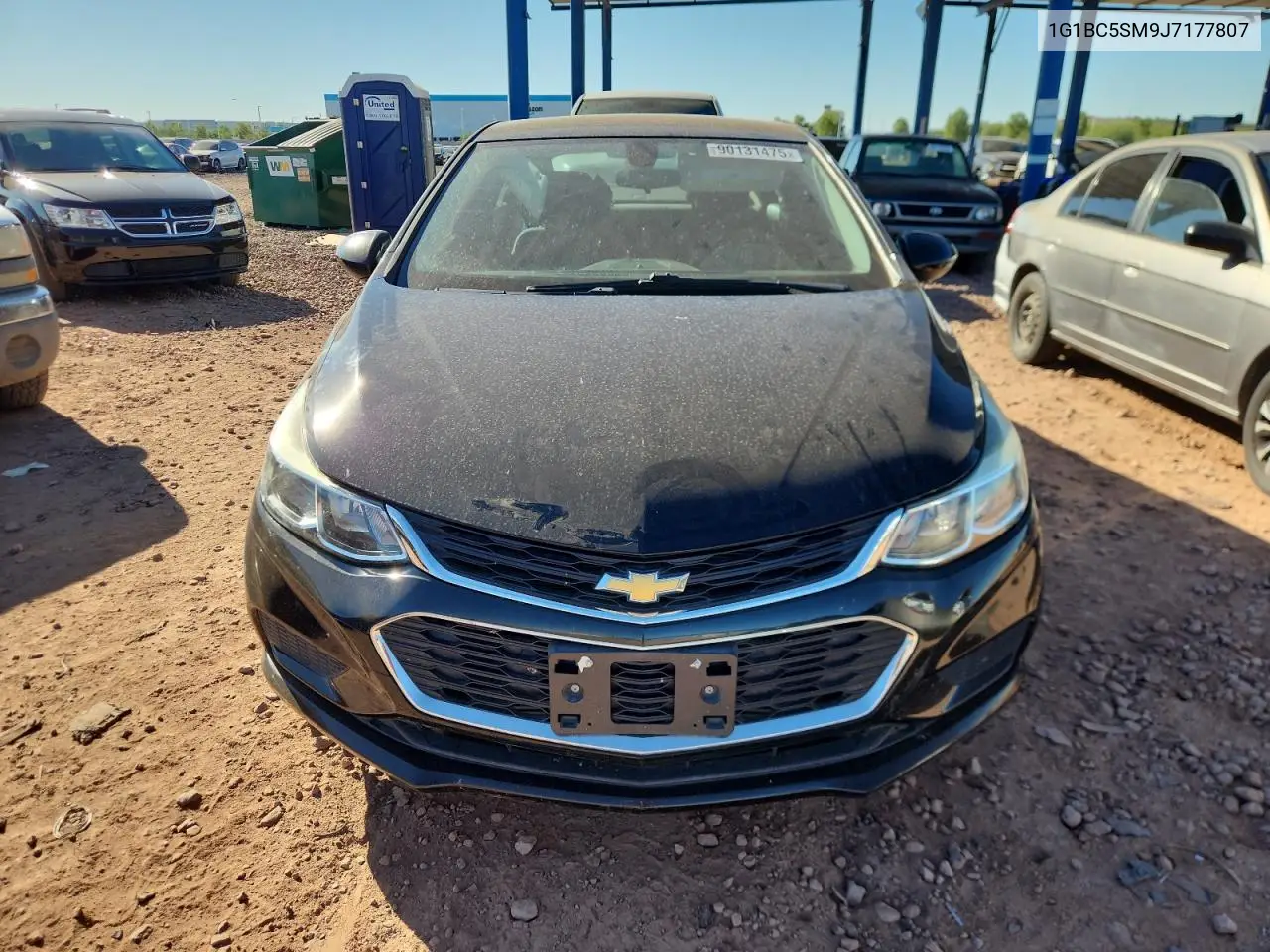 1G1BC5SM9J7177807 2018 Chevrolet Cruze Ls
