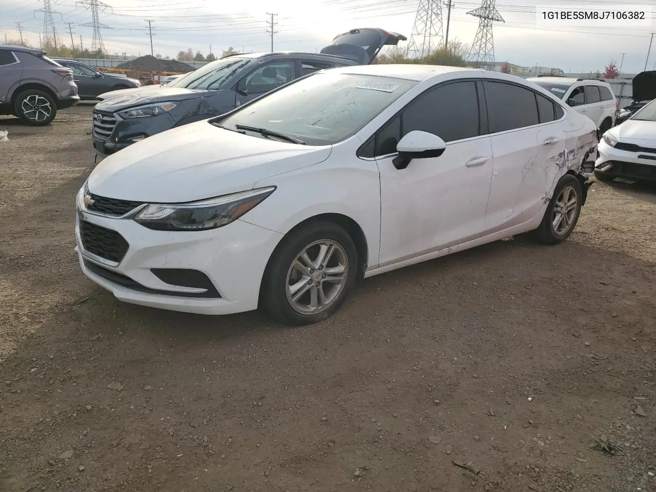 1G1BE5SM8J7106382 2018 Chevrolet Cruze Lt