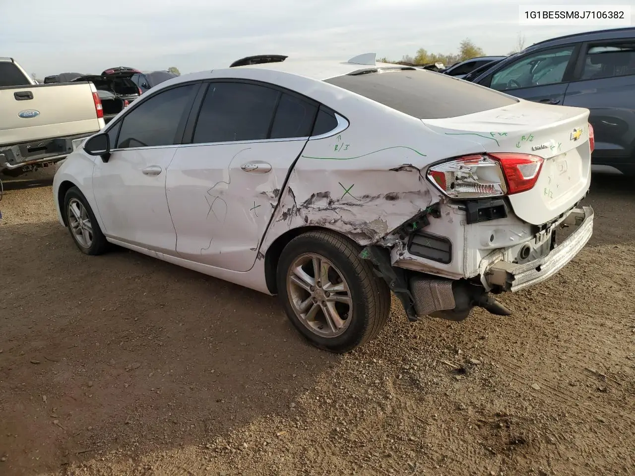 1G1BE5SM8J7106382 2018 Chevrolet Cruze Lt