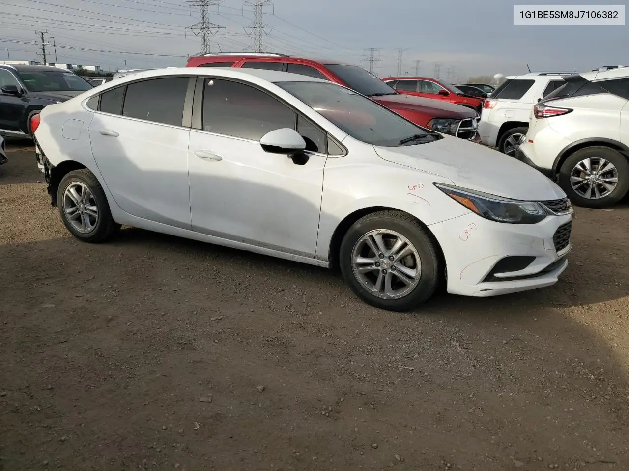 1G1BE5SM8J7106382 2018 Chevrolet Cruze Lt