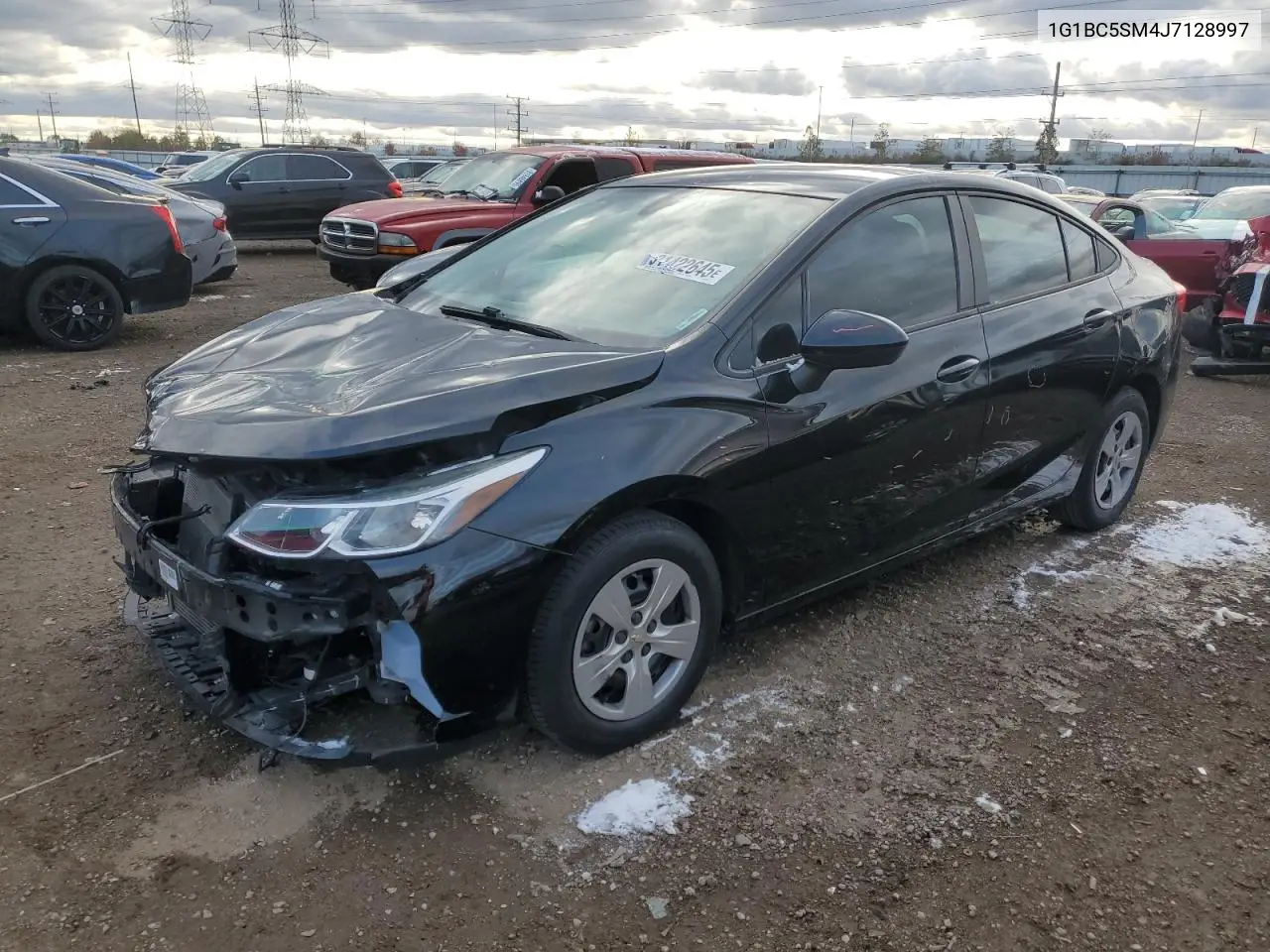 1G1BC5SM4J7128997 2018 Chevrolet Cruze Ls