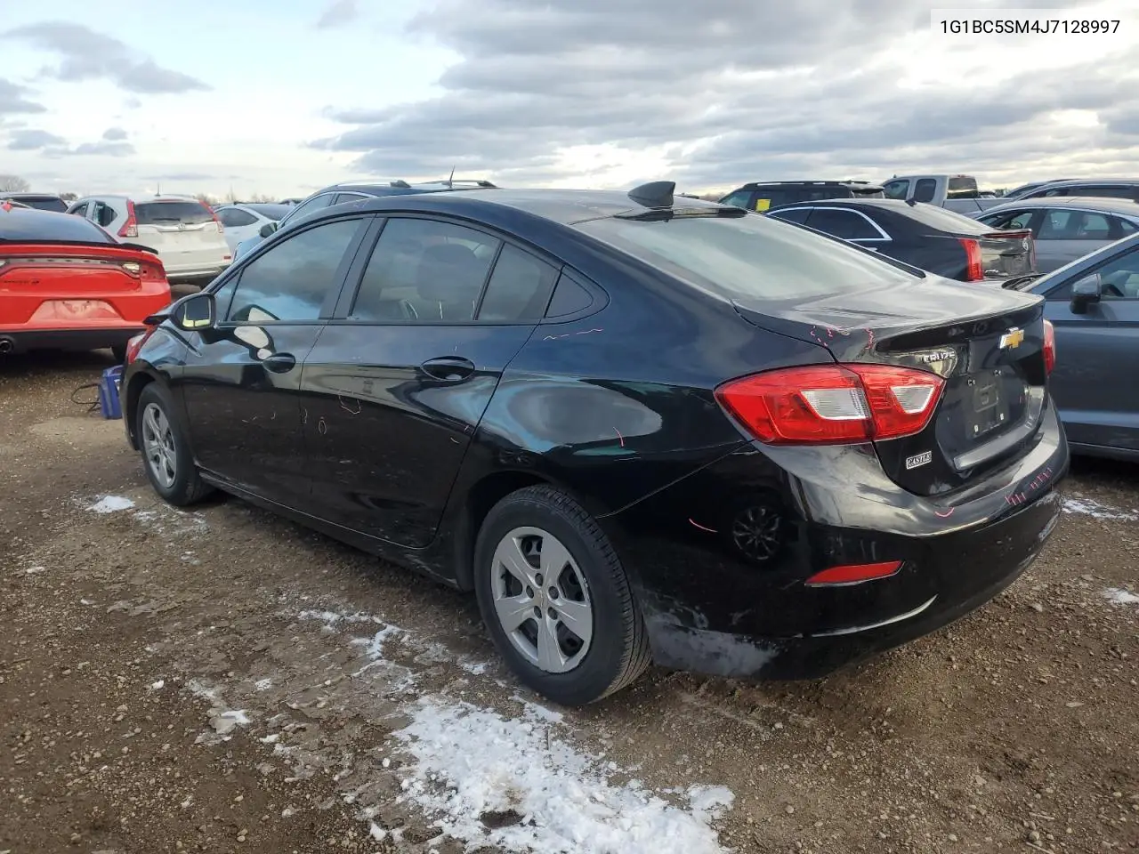 1G1BC5SM4J7128997 2018 Chevrolet Cruze Ls