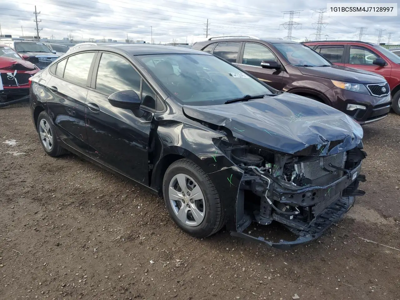 1G1BC5SM4J7128997 2018 Chevrolet Cruze Ls