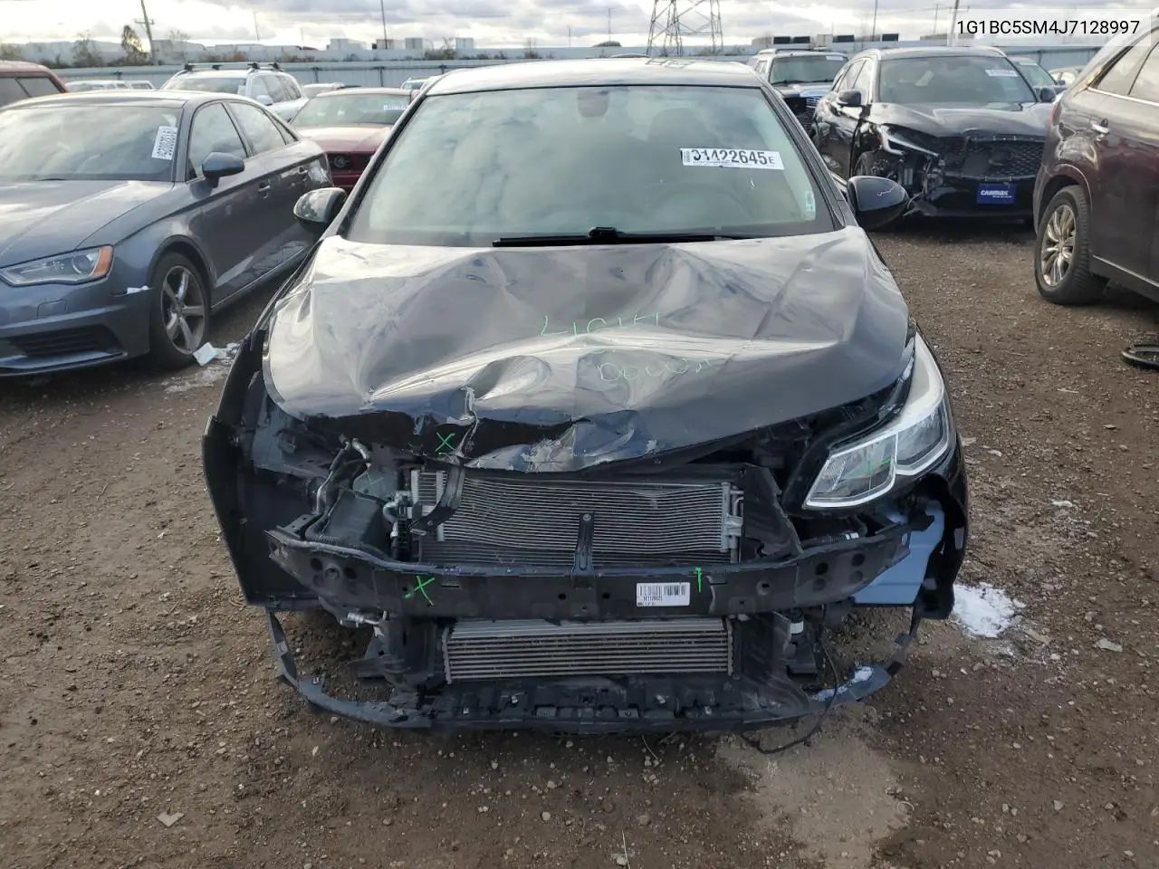 1G1BC5SM4J7128997 2018 Chevrolet Cruze Ls