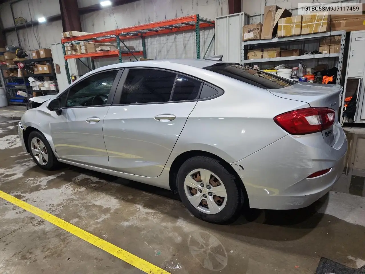 1G1BC5SM9J7117459 2018 Chevrolet Cruze Ls