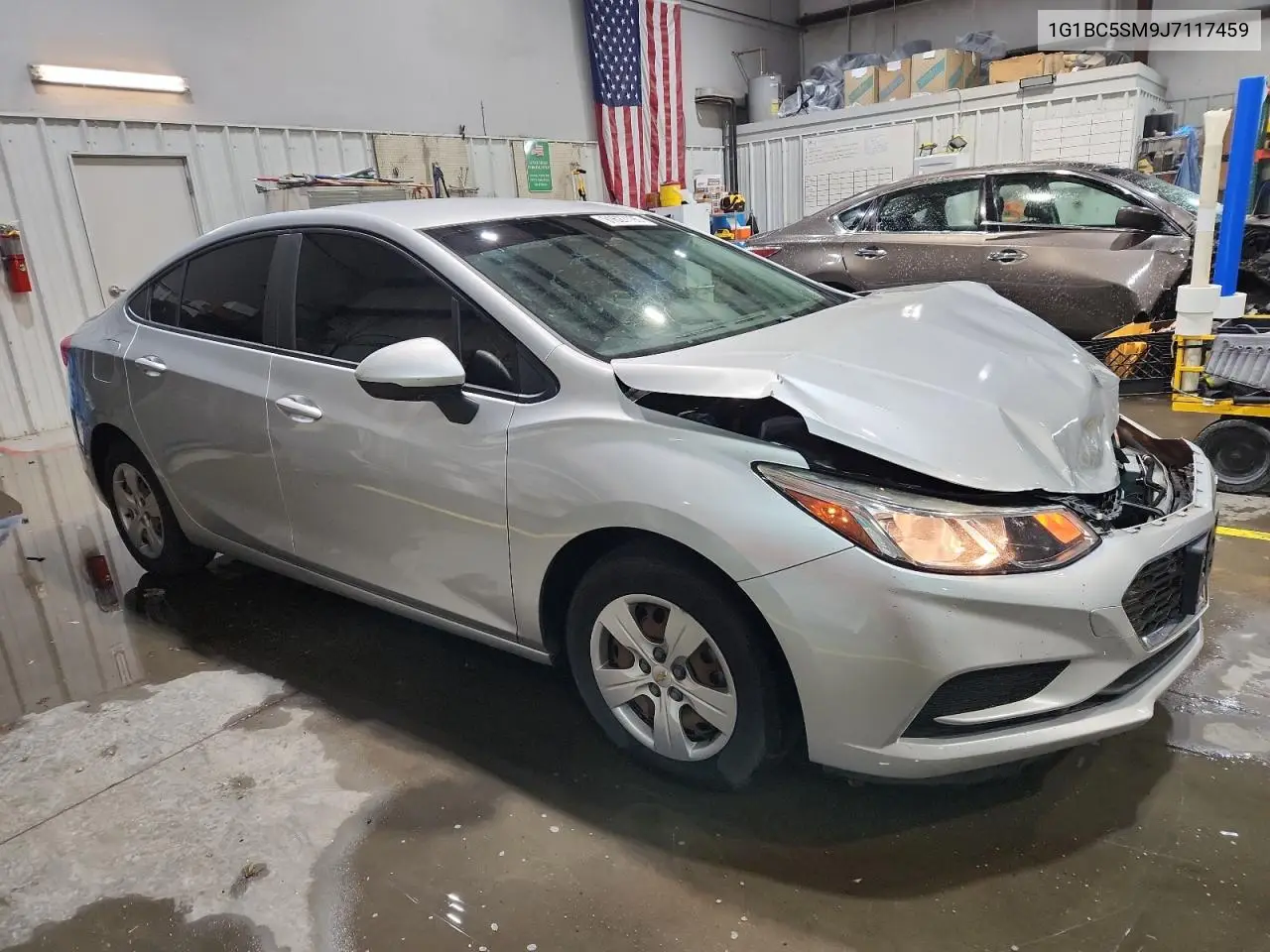 1G1BC5SM9J7117459 2018 Chevrolet Cruze Ls