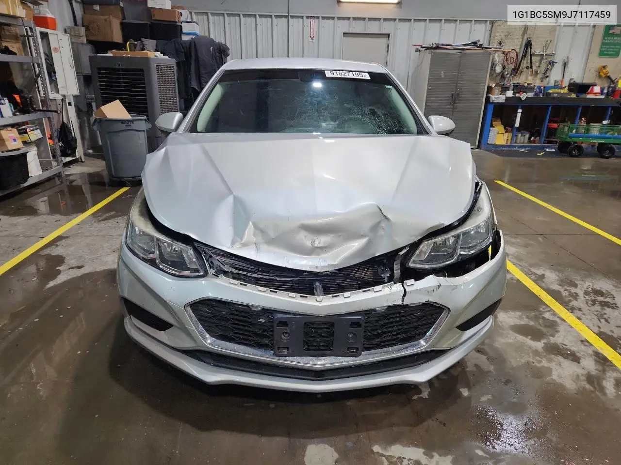 1G1BC5SM9J7117459 2018 Chevrolet Cruze Ls