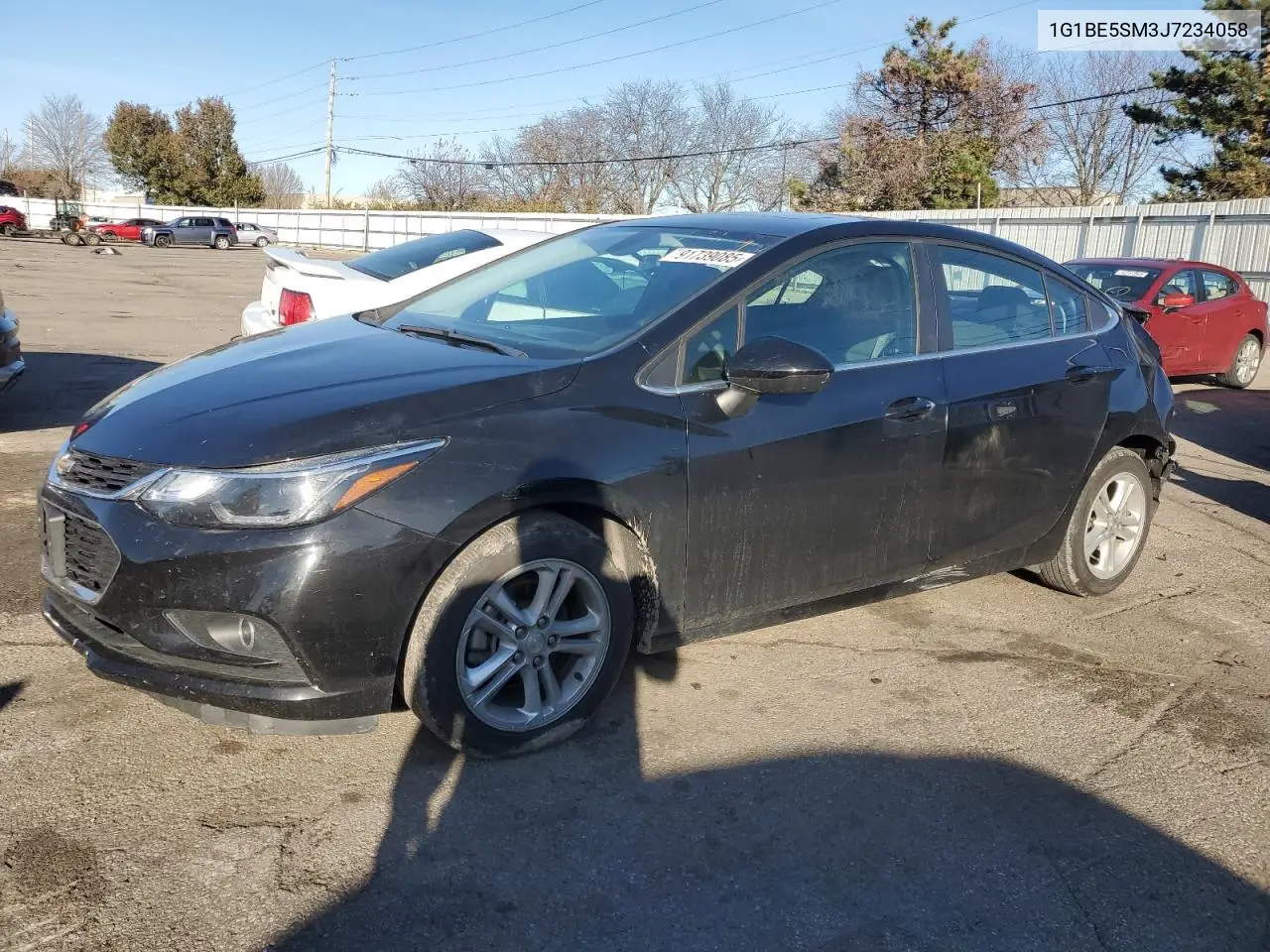 1G1BE5SM3J7234058 2018 Chevrolet Cruze Lt